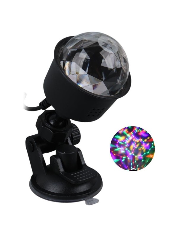 Ledx AL-KX-6889 Projeksiyon Atmosferli Usbli 4 Watt Şarjlı Sihirli Rgb LED Disko Topu Seyyar Disko Işık Aydınlatma Ledx AL-KX-6889 Projeksiyon Atmosferli Usbli 4 Watt Şarjlı Sihirli Rgb LED Disko Topu Seyyar Disko Işık Aydınlatma