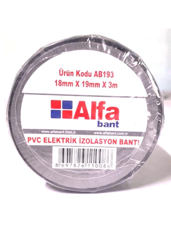 Elektrik Bantı Siyah 10'lu Elektrik Bantı Siyah 10'lu