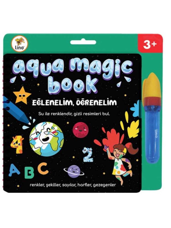 Aqua Magic Book Eğlenelim Öğrenelim (sihirli Boyama Kitabı) Aqua Magic Book Eğlenelim Öğrenelim (sihirli Boyama Kitabı)