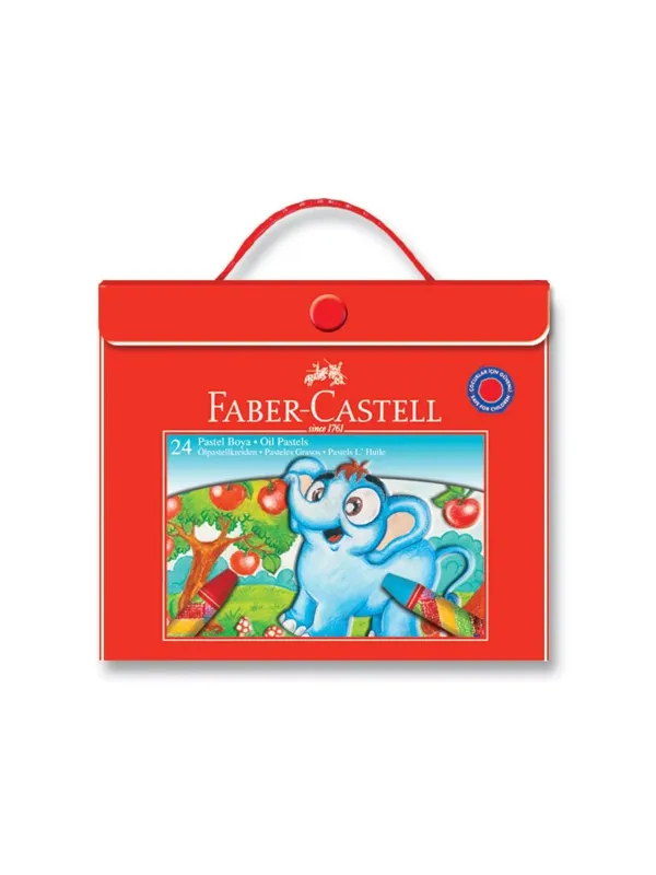 Pastel Boya Çantalı 24 lü