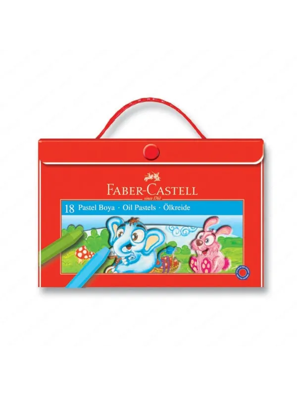 Pastel Boya Çantalı 18 li