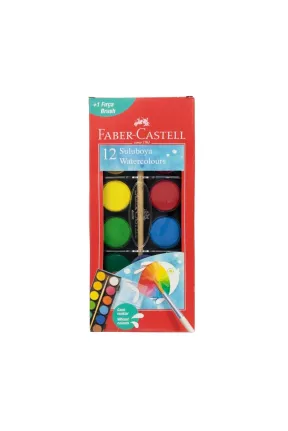 Sulu Boya 12 Renk Büyük Boy Sulu Boya 12 Renk Büyük Boy