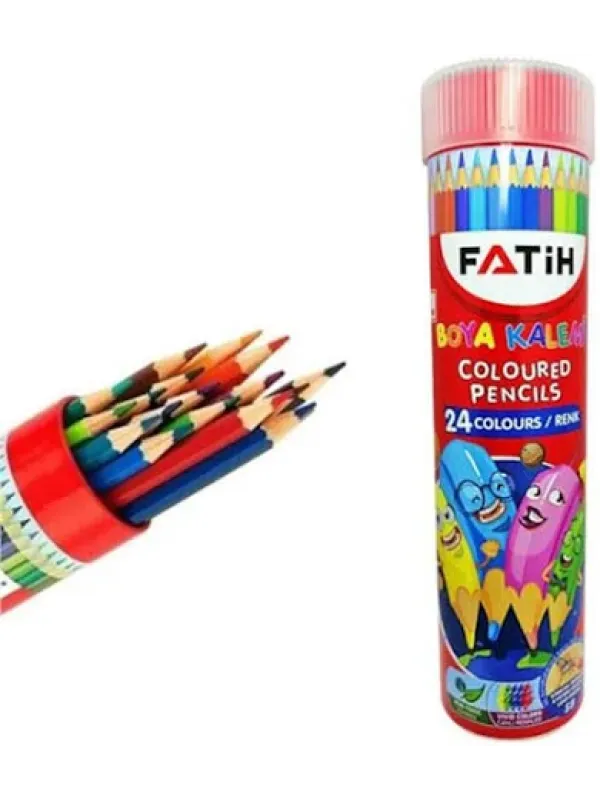 Fatih Kuru Boya Metal Tüp 24'li