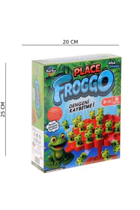 Froggo Kurbağa Denge Ebeveyn Çocuk Etkileşimi Oyunu Eğitici Oyuncak 
