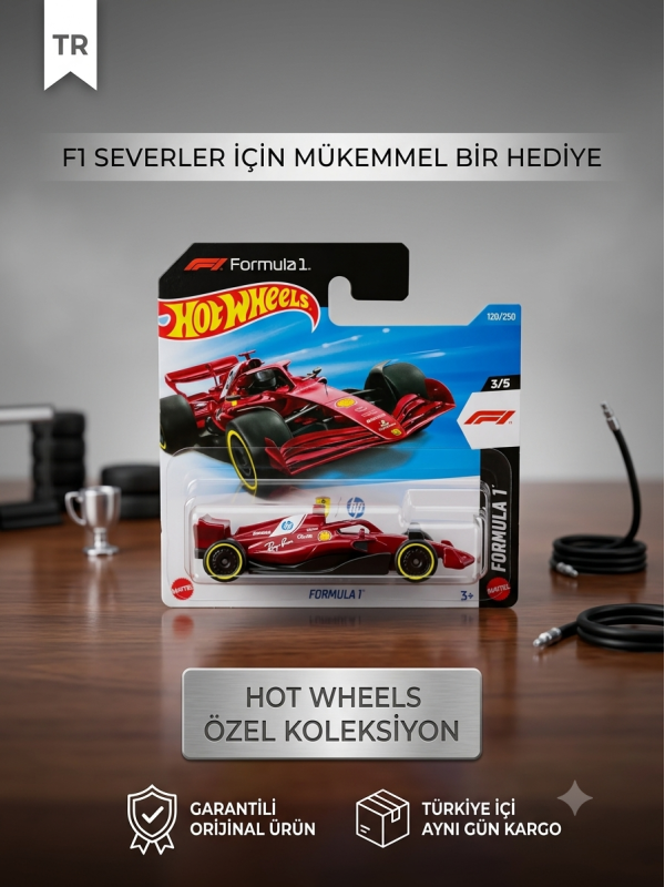 Hot Wheels Formula 1 Scuderia Ferrari Hp F1 Aracı Hot Wheels Formula 1 Scuderia Ferrari Hp F1 Aracı
