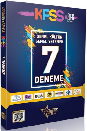 Liderler Karması 2026 KPSS Genel Kültür Genel Yetenek 7 Deneme Liderler Karması 2026 KPSS Genel Kültür Genel Yetenek 7 Deneme