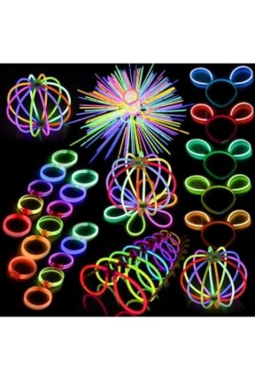 Fosforlu Çubuk Glow Stıck 50 Pcs