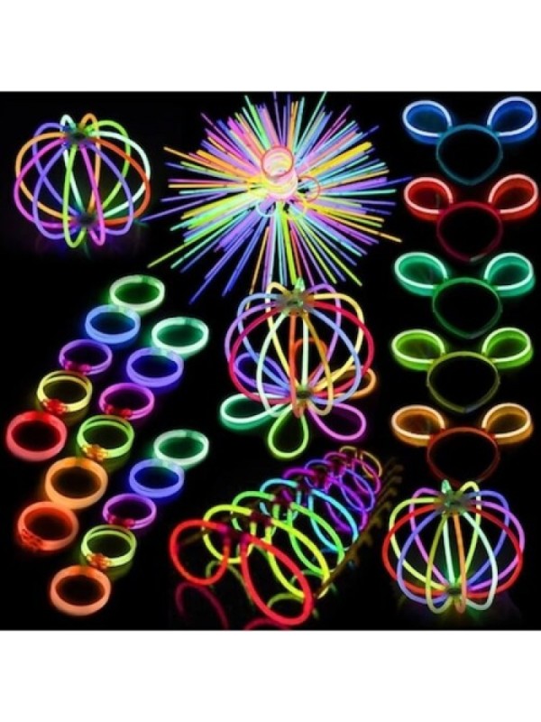 Fosforlu Çubuk Glow Stıck 50 Pcs