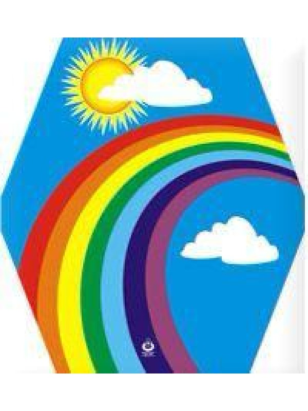 Gökkuşağı Çıtalı Uçurtma Seti Gökkuşağı Çıtalı Uçurtma Seti