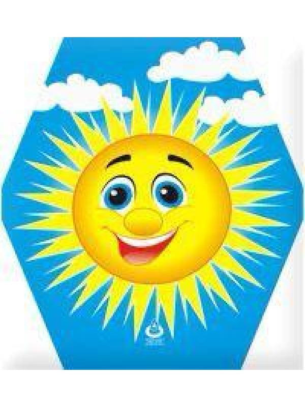 Güneş Modeli Çıtalı Uçurtma Seti