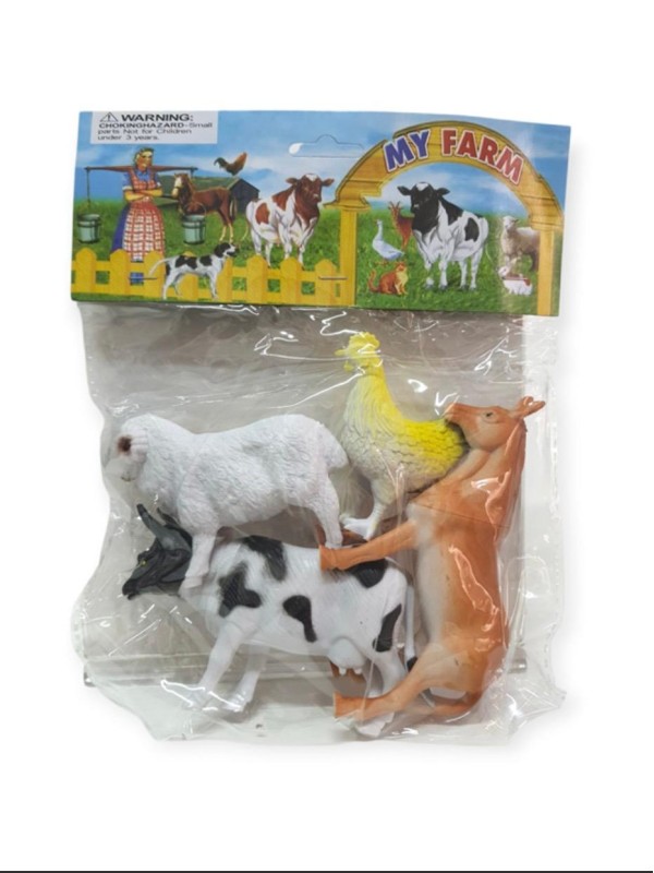 4'lü Hayvanlar Figürü Seti 4'lü Hayvanlar Figürü Seti