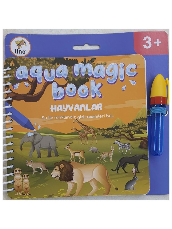 Aqua Magic Book Hayvanlar (sihirli Boyama Kitabı) Aqua Magic Book Hayvanlar (sihirli Boyama Kitabı)