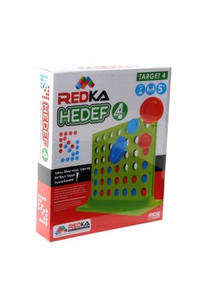 Target 4 Akıl Oyunu Çok Renkli Stratejik Düşünme ve Problem Çözme İçin