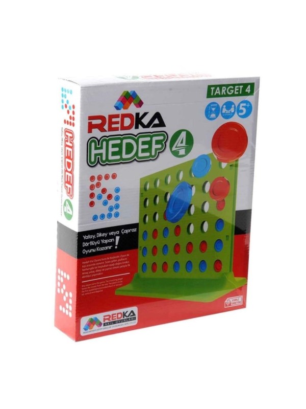 Target 4 Akıl Oyunu Çok Renkli Stratejik Düşünme ve Problem Çözme İçin