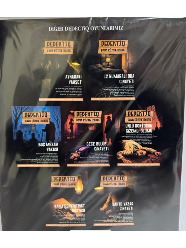 Dedektif Dava Çözme Oyunu Boş Mezar Vakası Dedektif Dava Çözme Oyunu Boş Mezar Vakası