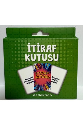 İTİRAF KUTUSU İTİRAF KUTUSU