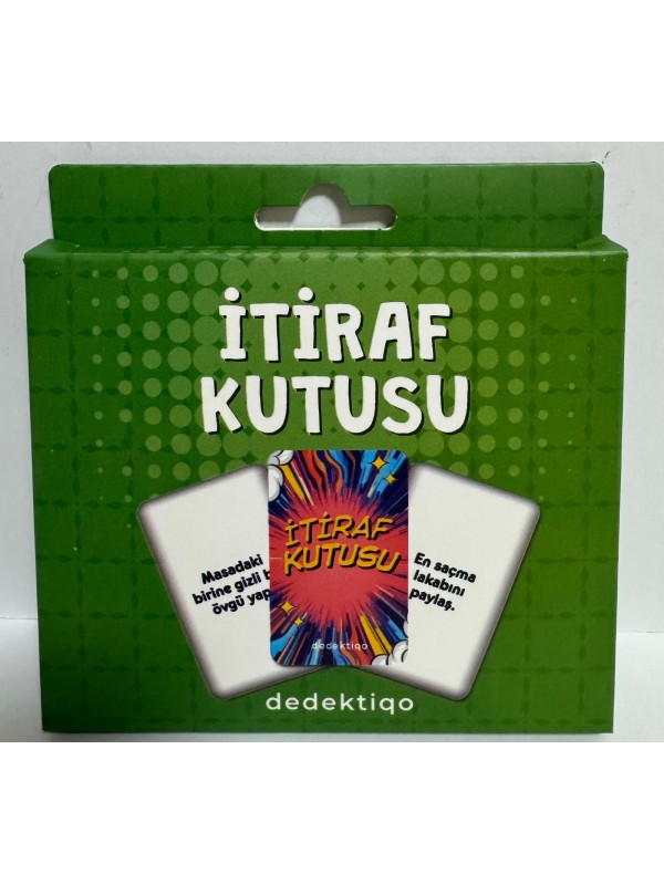 İTİRAF KUTUSU İTİRAF KUTUSU