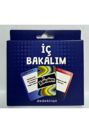 İÇ BAKALIM  İÇ BAKALIM