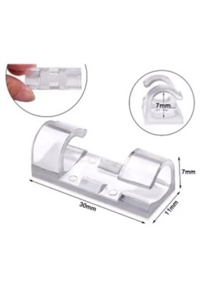 Kablo Sabitleyici Klips Seti 20 Adet