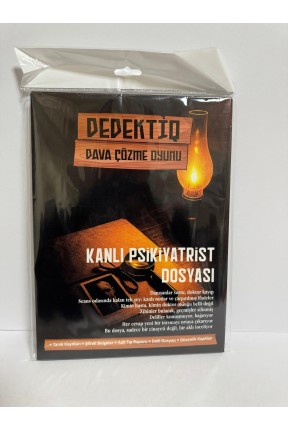 Dedektif Dava Çözme Oyunu  Kanlı Psikiyatrist Dosyası