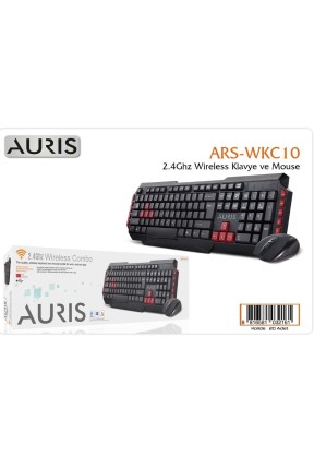 Kablosuz Klavye Mouse Set ARS-WKC10 2-4 Ghz Wireless Kablosuz Klavye Mouse Set ARS-WKC10 2-4 Ghz Wireless