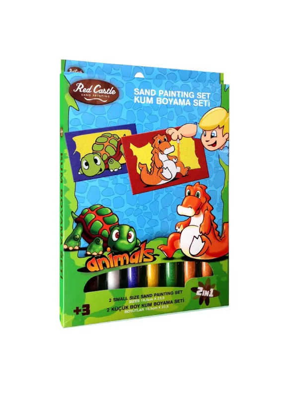 Kum Boyama Kuş Kum Boyama Kuş