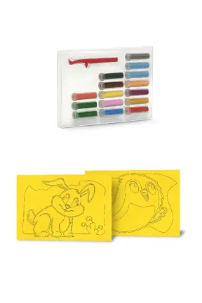 Kum Boyama Tavşan Kum Boyama Tavşan