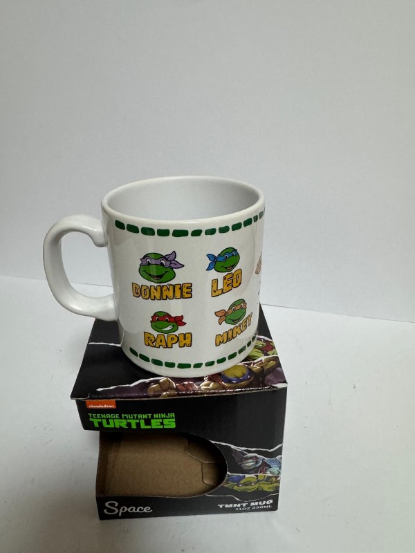 Seramik 1.Sınıf Kupa  Ninja Turtles 2