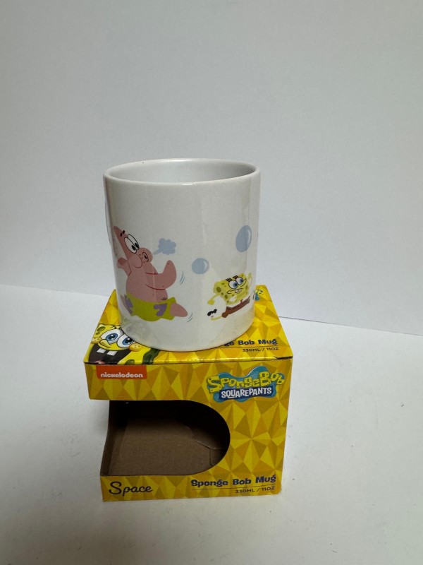 Seramik 1.Sınıf Kupa  Sponge Bob 3