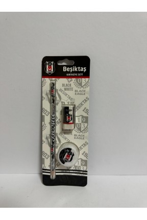 Kırtasiye Seti 3'lü Siyah Beyaz