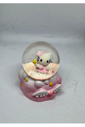 Işıklı Mini Küre 6 Cm Hello