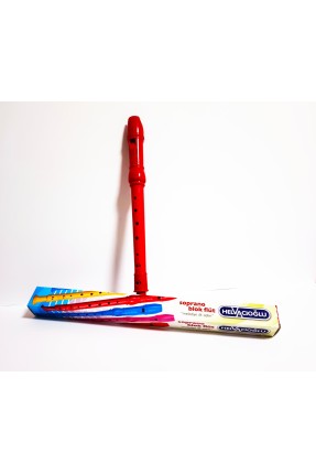 Blok Flüt Kırmızı Blok Flüt Kırmızı