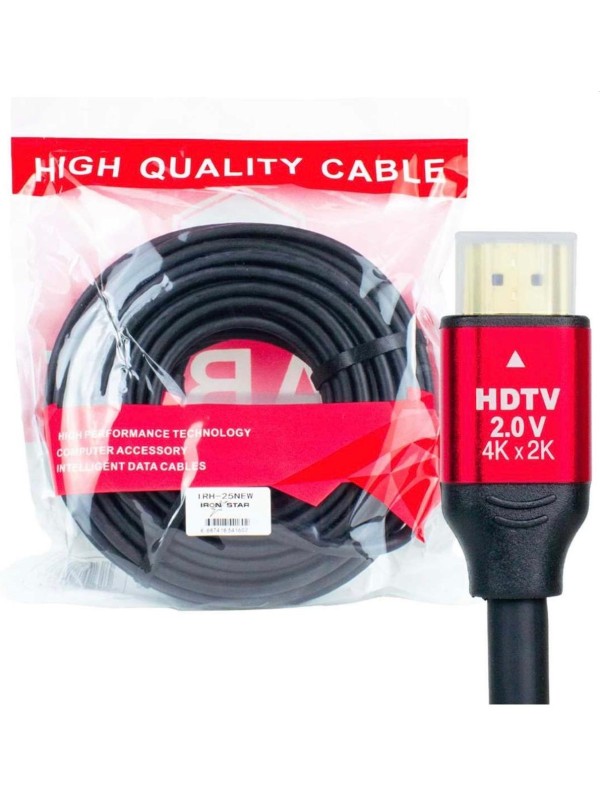 HDMI KABLO 5 MT Kırmızı Başlık 2.0 HDMI KABLO 5 MT Kırmızı Başlık 2.0