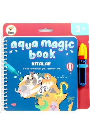 Aqua Magic Book Kıtalar (sihirli Boyama Kitabı) Aqua Magic Book Kıtalar (sihirli Boyama Kitabı)