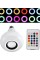 Kumandalı Bluetooth Hoparlör Ampul 500 Lümen Rgb Kumandalı Bluetooth Hoparlör Ampul 500 Lümen Rgb