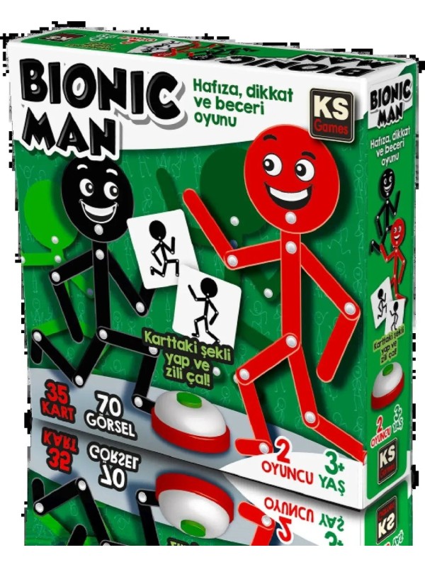 Bionic Man Hafıza Dikkat Ve Beceri Oyunu