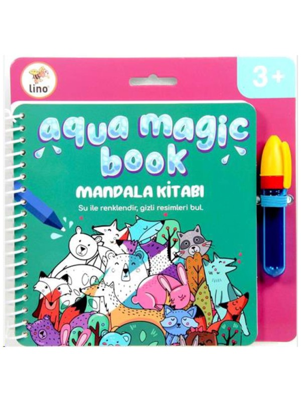 Aqua Magic Book Eğlenelim Mandala(sihirli Boyama Kitabı) Aqua Magic Book Eğlenelim Mandala(sihirli Boyama Kitabı)