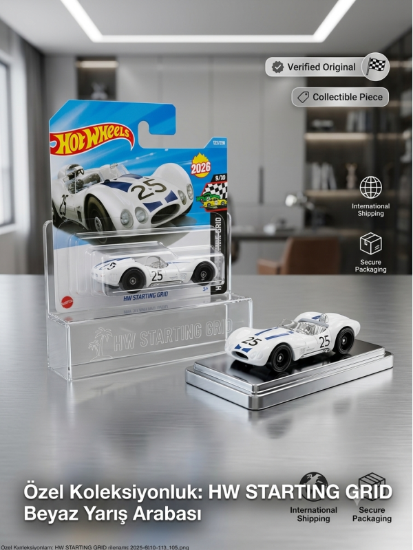 Hot Wheels Hw Startıng Grıd Serisi - Maseratı Tıpo 61 Model Araba Hot Wheels Hw Startıng Grıd Serisi - Maseratı Tıpo 61 Model Araba