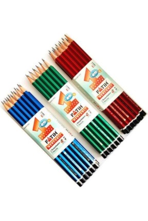 Mercanlı Kurşun Kalem 12 Li 1 Paket