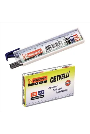 Cetvelli 2B 75 Mm 0.7 24'lü Paket Cetvelli 2B 75 Mm 0.7 24'lü Paket