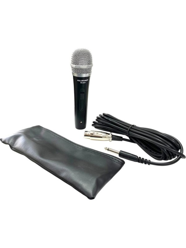 Kablolu El Tipi Mikrofon 5metre Kablolu FS-821 Kablolu El Tipi Mikrofon 5metre Kablolu FS-821