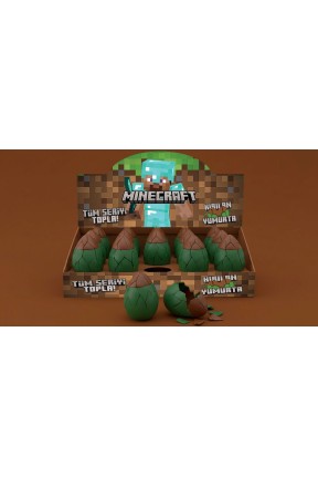 Kırılan Yumurta  3D  Anahtarlık 1 Adet Yeşil Kahverengi