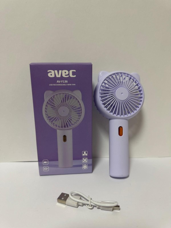 AV-F139 USB MİNİ FAN MOR AV-F139 USB MİNİ FAN MOR