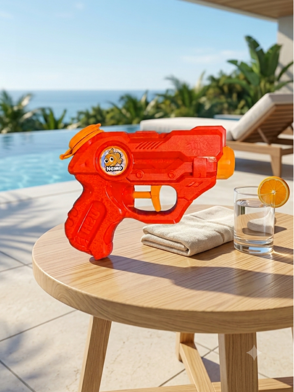 Timm Water Blaster Nemo Su Tabancası Kırmızı