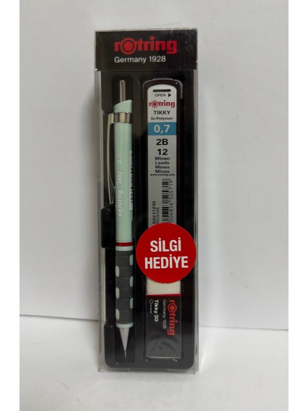 Versatil Opal Mavi Kalem 0.7+Min+Silgi Hediye