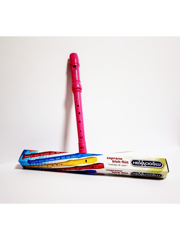 Blok Flüt Pembe Blok Flüt Pembe