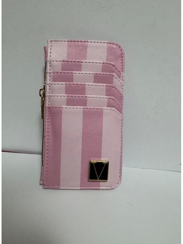 Kadın Fermuarlı Kartlık Pudra Kadın Fermuarlı Kartlık Pudra