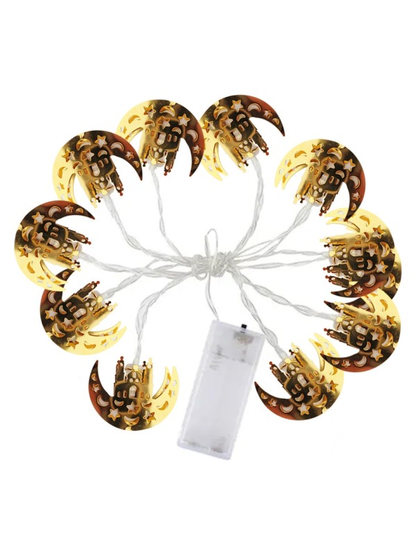 Ramazan Temalı Pilli LED Gün Işığı 2mt