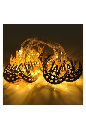 Ramazan Temalı Pilli LED Gün Işığı 2mt