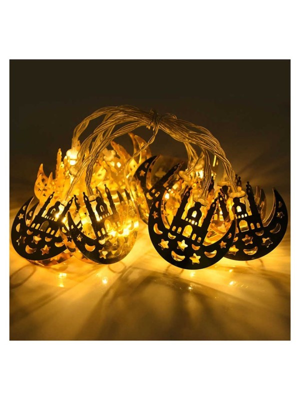 Ramazan Temalı Pilli LED Gün Işığı 2mt